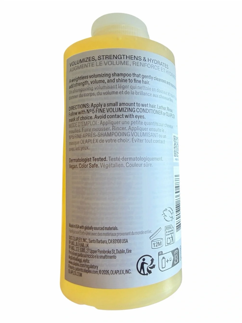 OLAPLEX No. 4 Bond Maintenance Volumizing Shampoo 8.5 oz Full Size Sealed New